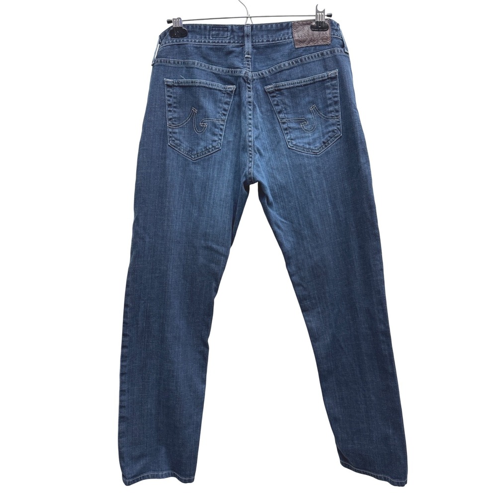 AG Adriano Goldschmied The Graduate Tailored Leg Dark Wash Size 32 Denim Jeans - Picture 3 of 7